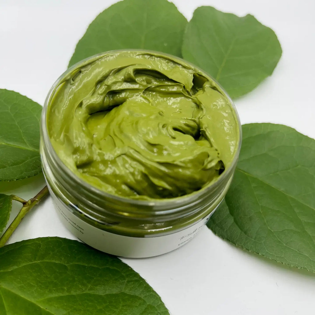 Masque à l'argile au thé vert et au matcha